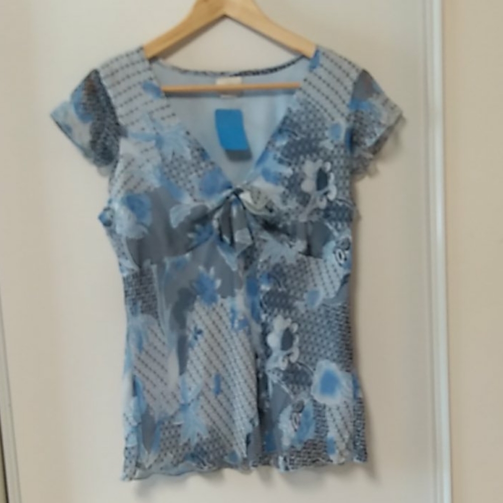 Angel sleeve blouse